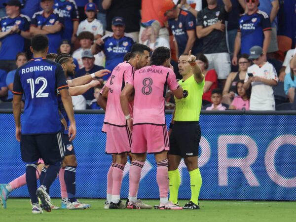 Sergio Busquets red carded as Inter Miami loses 6-1 to FC Cincinnati