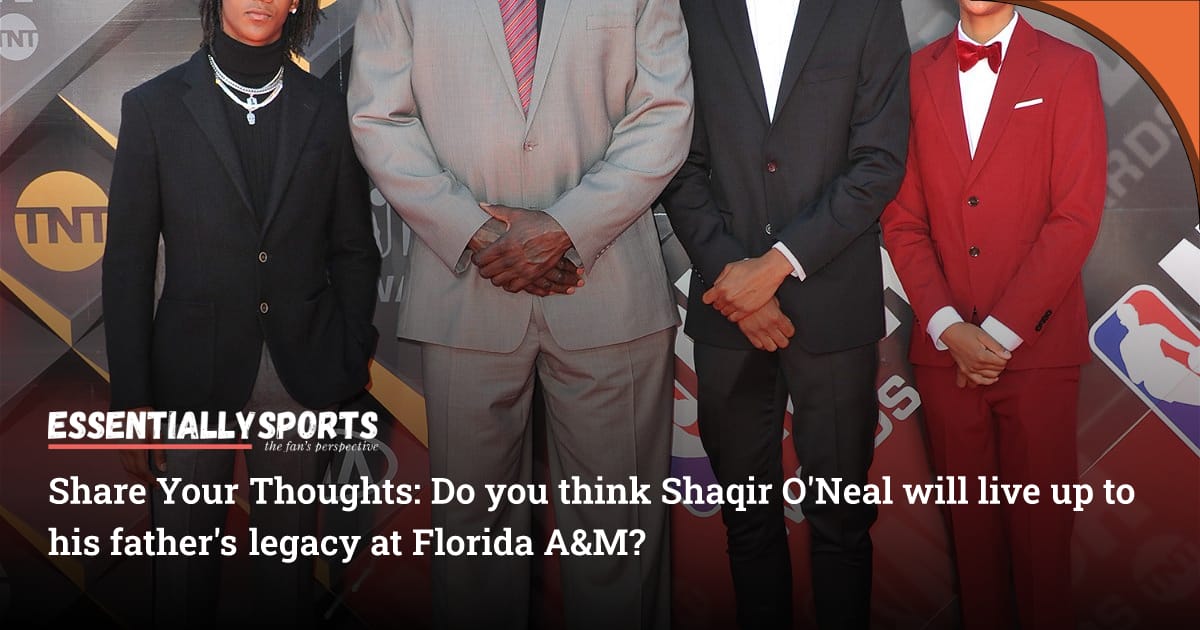 Shaquille O’Neal’s Kids Board the Shaqir Hype Train as He Gears Up for His Florida A&M Chapter