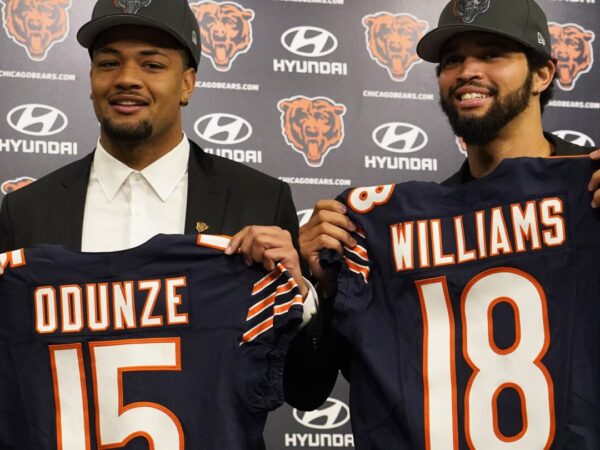 Should Bears be worried about Caleb Williams, Rome Odunze being unsigned?