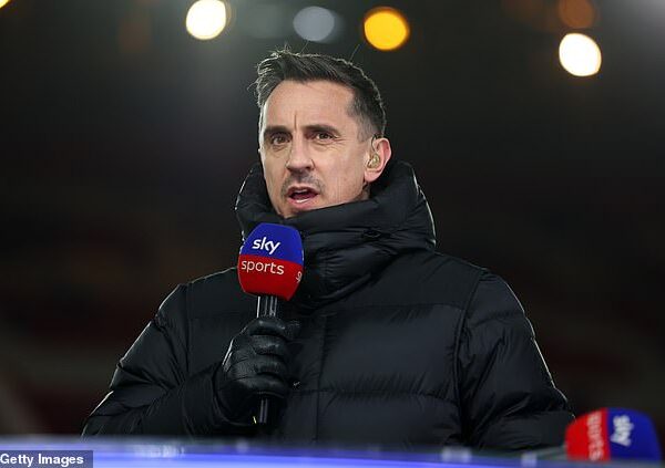 Gary Neville likened Nottingham Forest's actions to those of a ‘mafia gang’ following their match at Everton on April 21