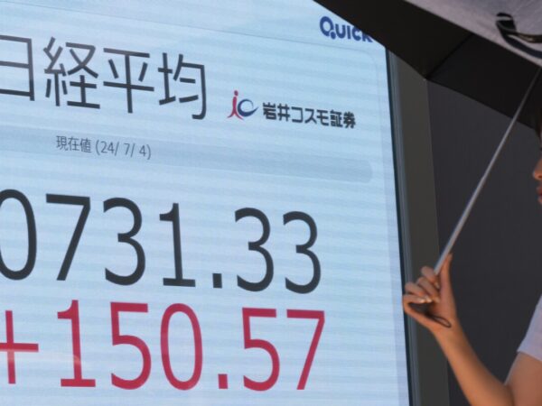 Stock market today: Japan's Nikkei 225 hits new record close, leading Asian shares higher