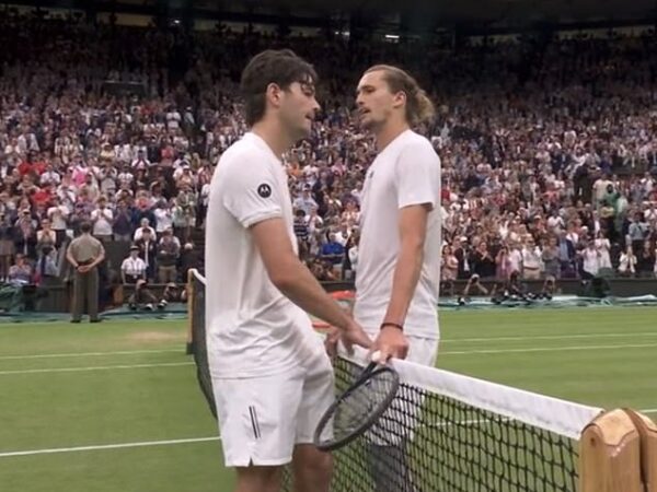 Taylor Fritz has revealed what Alexander Zverev said after their five-set battle at Wimbledon