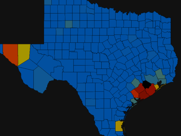 Texas Power Outage Amid Hurricane Beryl