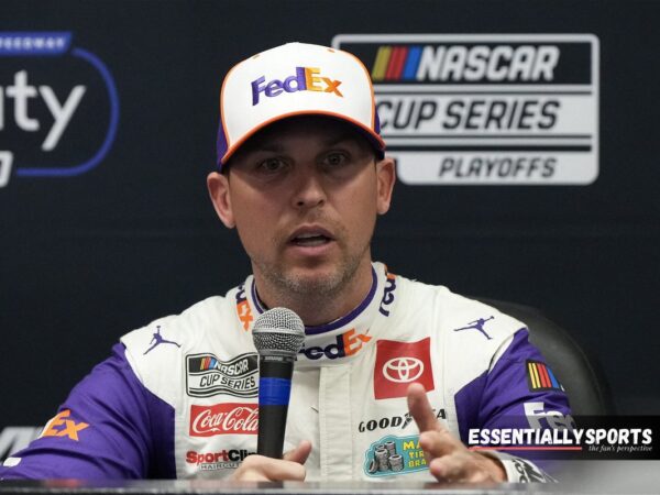 “That’s a Big If…”- Denny Hamlin Gets Cautious About NASCAR’s Inconsistency Costing 23XI and Bubba Wallace Big Time