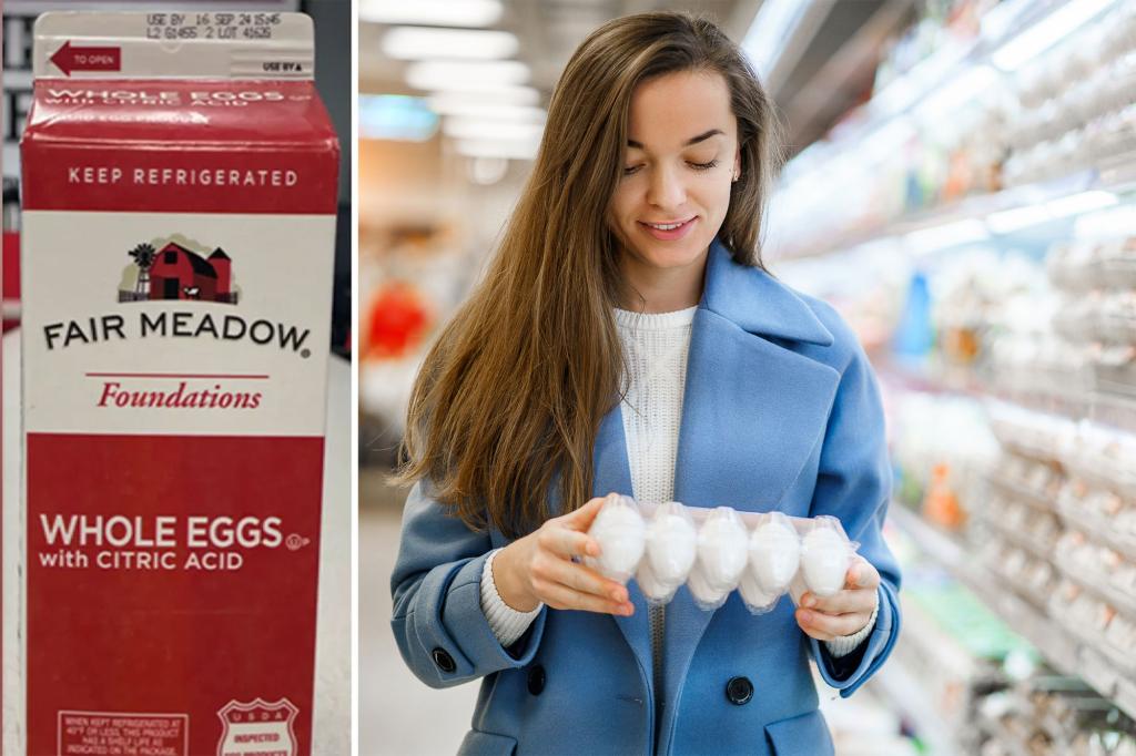 Thousands of pounds of liquid egg products recalled by manufacturer: 'Should be thrown away'