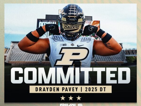 Three-star DL Drayden Pavey details Purdue commitment