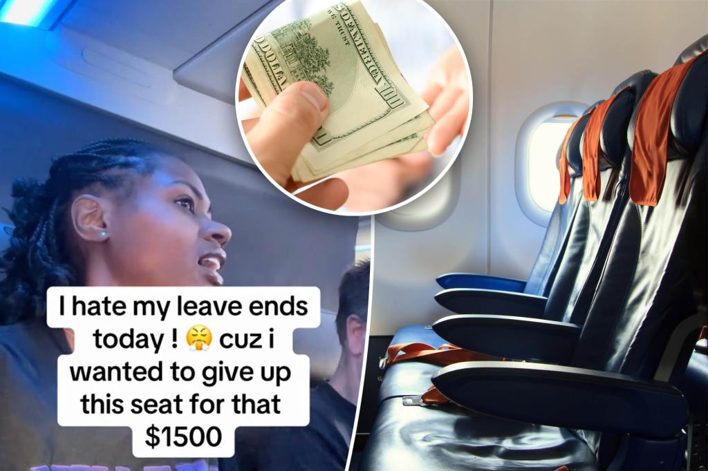 Traveler offered $1,500 cash to give up seat on airplane: ‘Who’s gonna take it?’