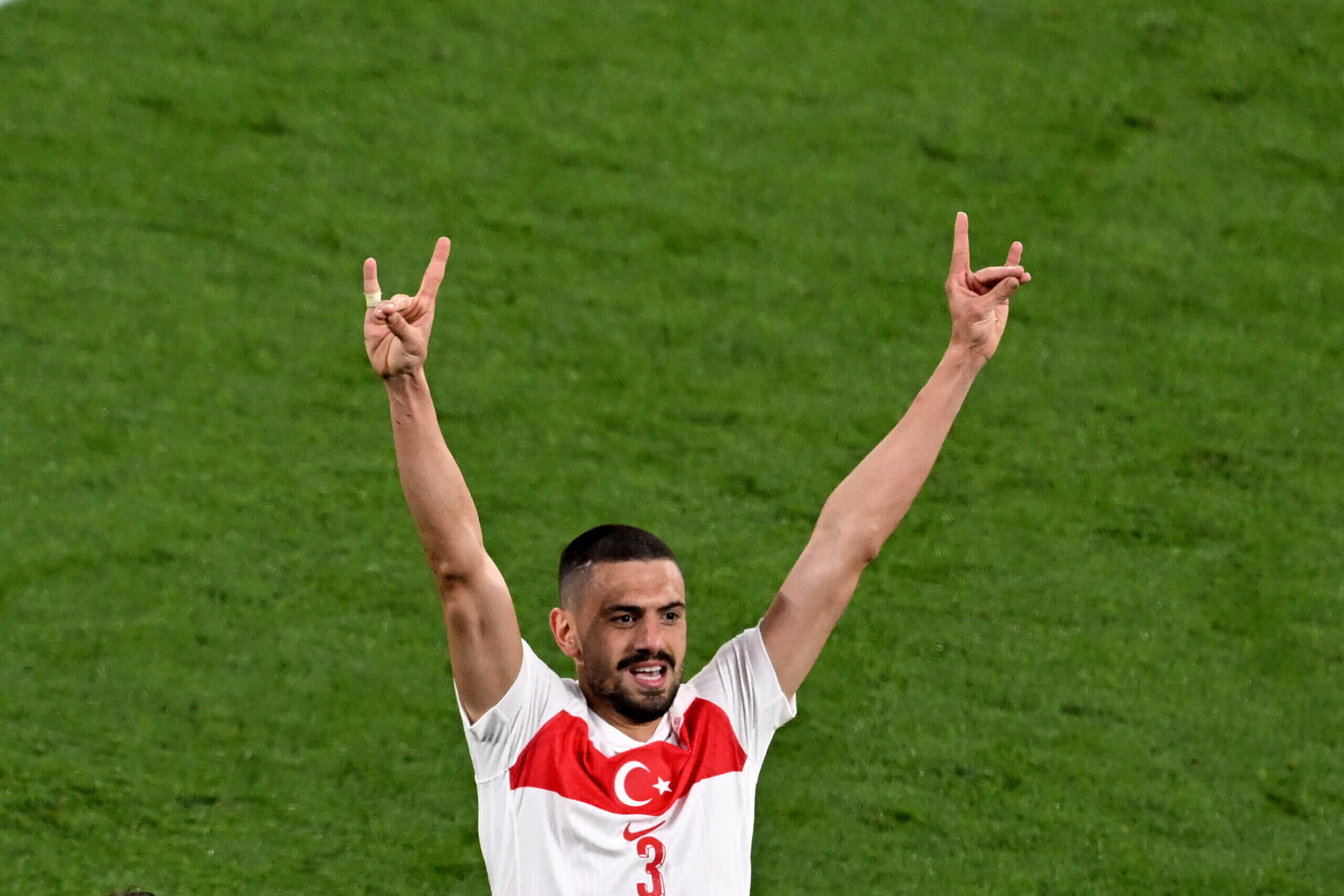 Turkey’s Merih Demiral handed two-game suspension for ‘wolf salute’ celebration