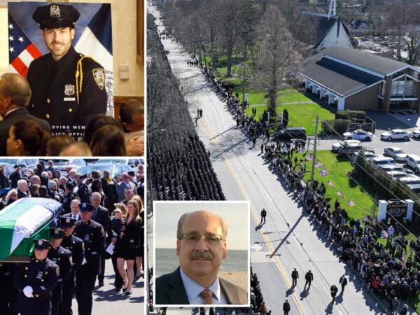 Union leader slammed as 'distasteful' after pushing for more OT pay during slain NYPD cop Jonathan Diller's funeral