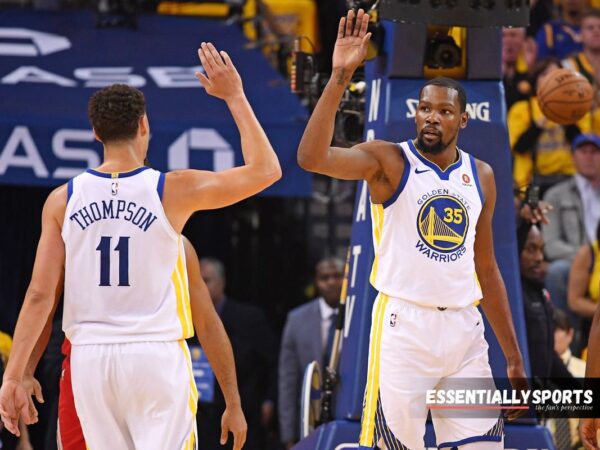 Victim of Dub Nation’s Wrath, Kevin Durant Uplifts Klay Thompson After Emotional Farewell Message: “Bay Area God”