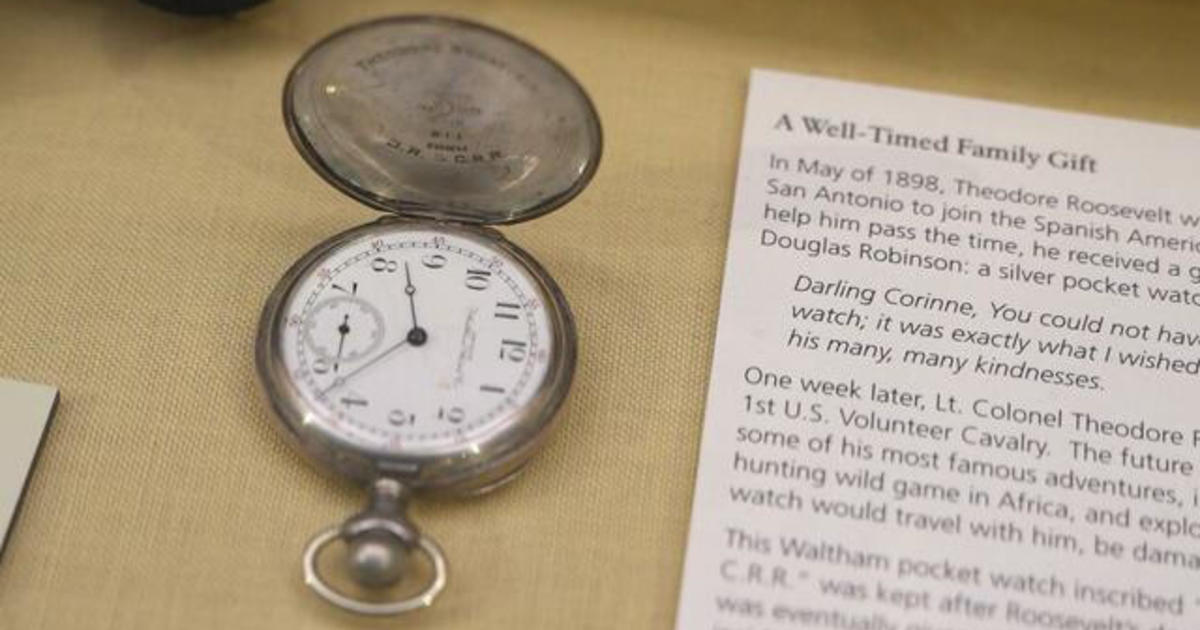 Watch owned by Theodore Roosevelt recovered decades after theft