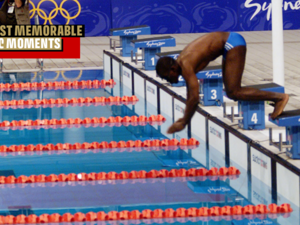 When Eric Moussambani, Eric the Eel, became a hero in iconic swim at Sydney 2000 Games