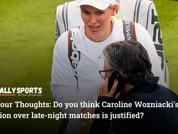 Wimbledon 2024: Frustrated Caroline Wozniacki Rings Her Kids’ Nanny After Being Forced To Play Late Into the Night vs Leylah Fernandez