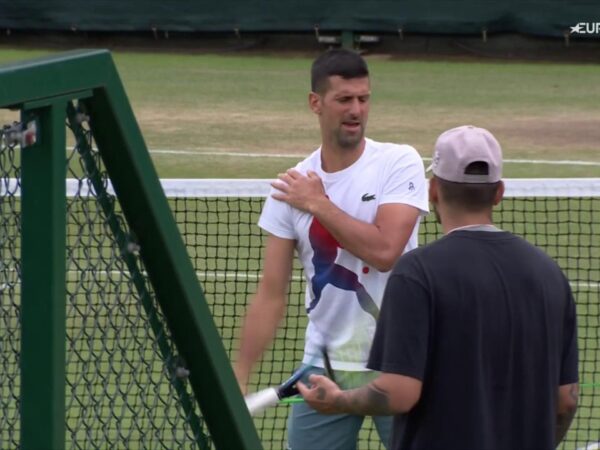 Wimbledon | Novak Djokovic vs Nick Kyrgios - herhaling van finale 2022 op trainingsbaan