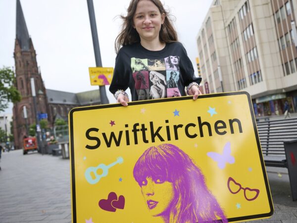 With Taylor Swift heading to Germany, one city has taken her name — at least for a few weeks