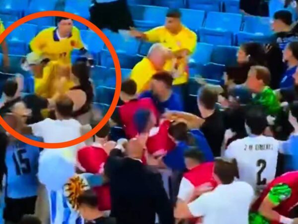 ¡En plena grada! Darwin Núñez protagoniza campal contra hinchas colombianos tras eliminación (VIDEO) – Fox Sports